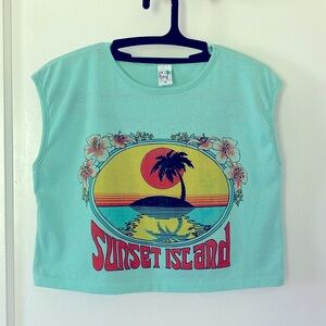 Vintage LaPlaya Crop Top OUTER BANKS vibes